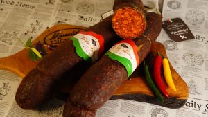 Békesi saláma štipľavá 500g