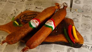 Békesi klobása štipľavá 500g