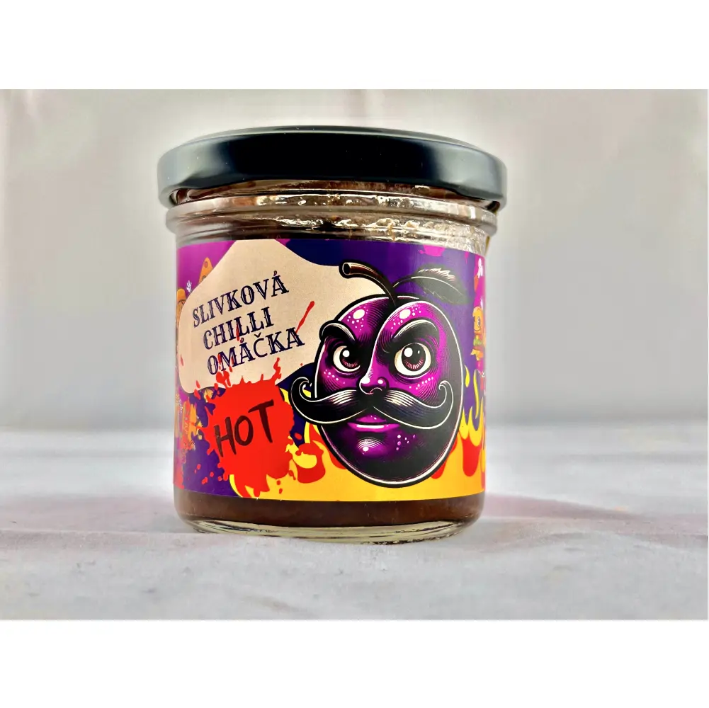 Slivková Hot Chilli Omáčka – Obrázok 3