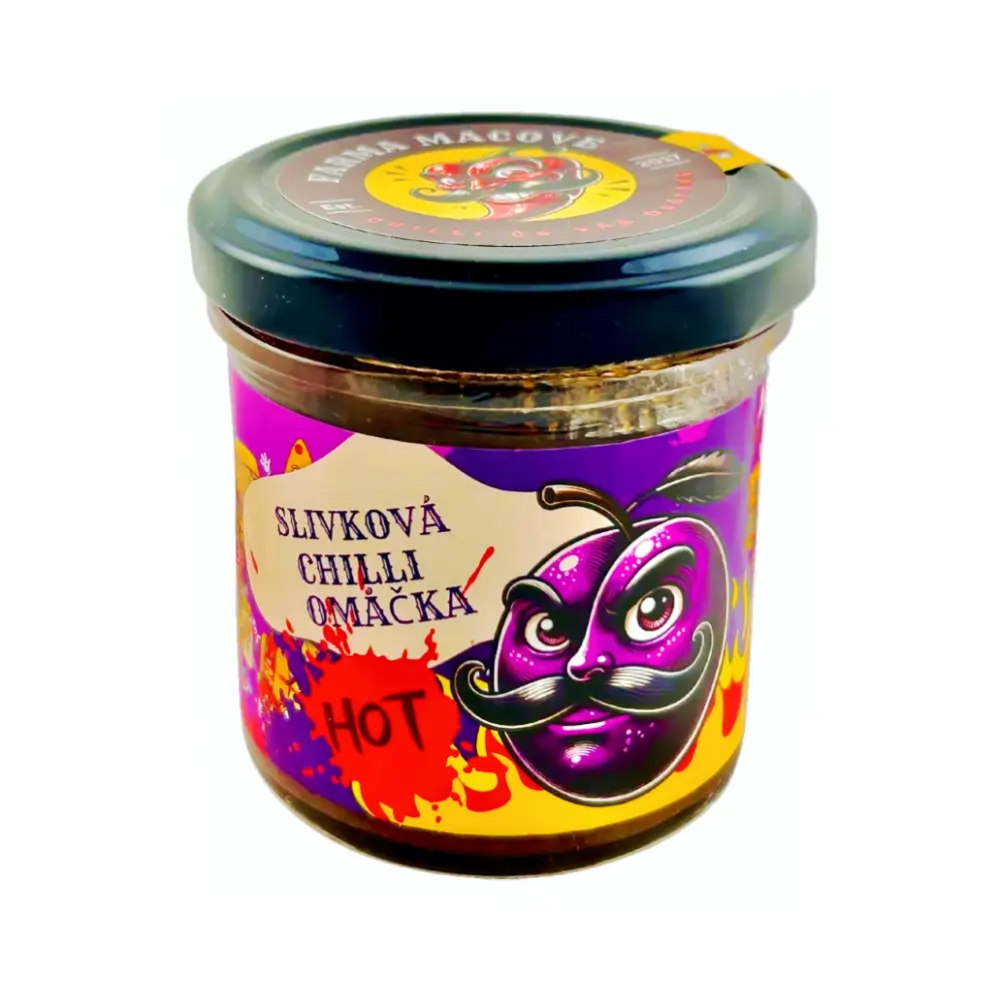 Slivková Hot Chilli Omáčka