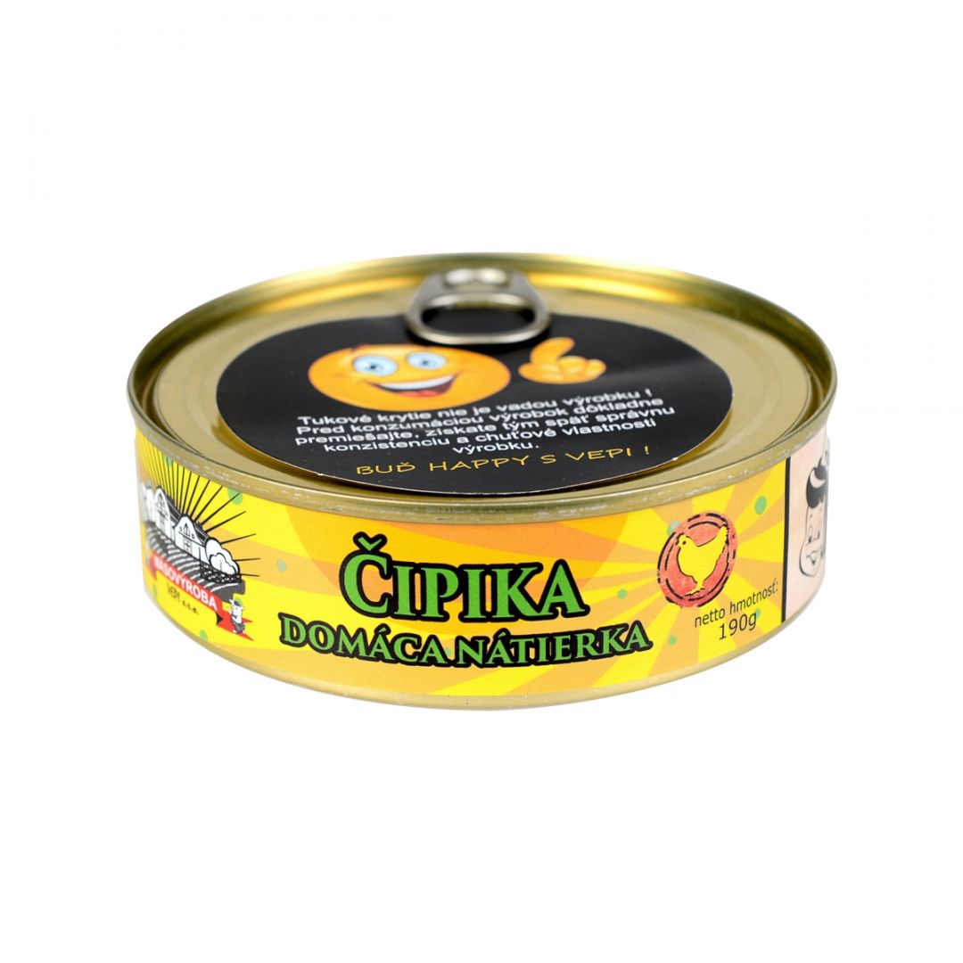 Čipika kuracia nátierka, 190 g