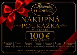Nákupná poukážka Mäsiarstvo Lugner 100 €