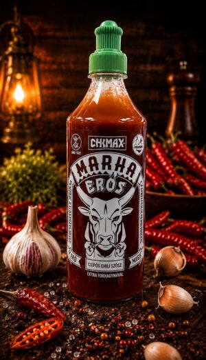 Marha Erős, Chili omáčka Extra cesnaková, 500 ml