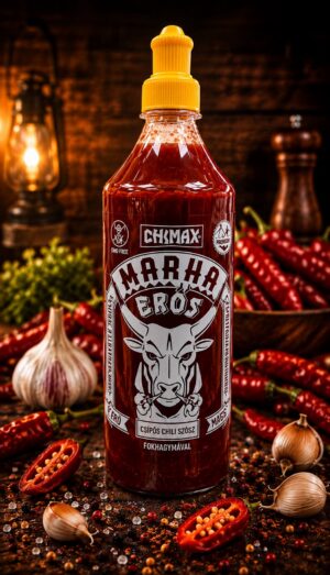Marha Erős, Chili omáčka Cesnaková, 500 ml