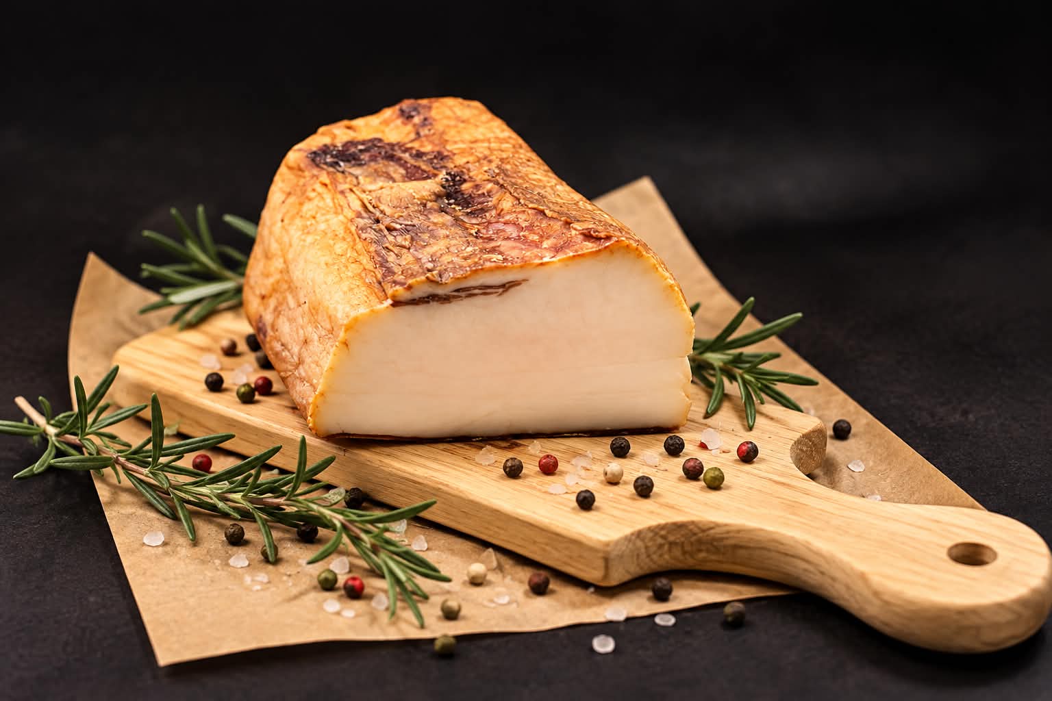 Údená slanina z mangalice, 1 kg